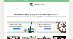 Desktop Screenshot of palmbeachuniforms.com